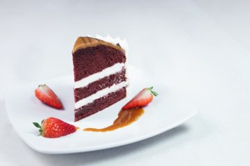 Red Velvet Caramel Cake