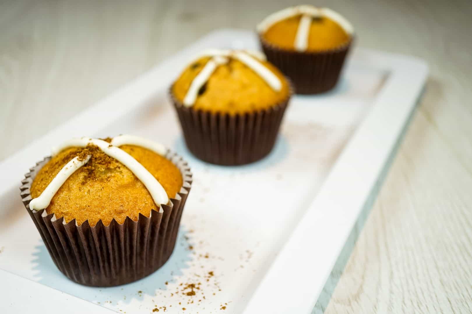 Hot Cross Muffins - Irish Bakels