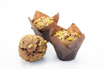 Vegan Chocolate and Pistachio Muffin