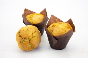 Vegan Orange and Chocolate Chip Muffin
